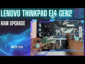 Lenovo ThinkPad E14 Gen 2 RAM Upgrade — Max Out Your Laptop Speed!