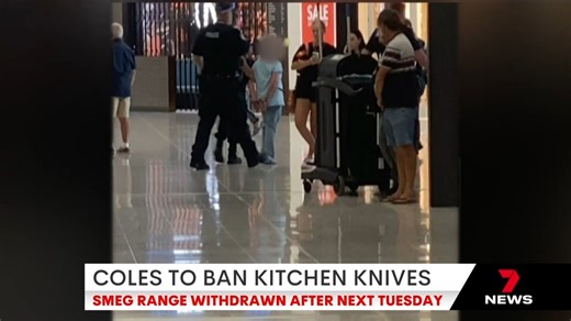 13K views · 57 reactions | Coles has banned the sale of kitchen knives in supermarkets across the country after one of its staff was stabbed, allegedly by a 13-year-old in Queensland. Download the 7NEWS app: https://7news.link/7NEWSapp #7NEWS | 7NEWS Adelaide | Facebook
