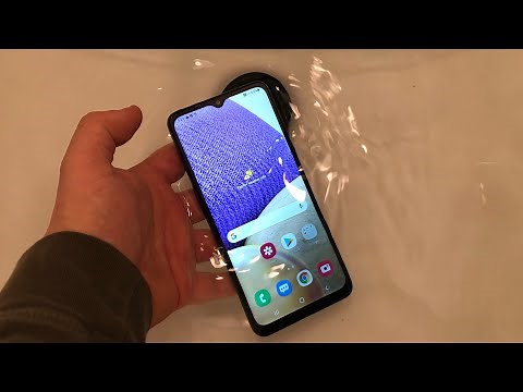 Samsung Galaxy A32 water test? Waterproof?
