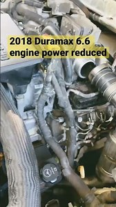 Chevrolet duramax 6.6 engine power reduced