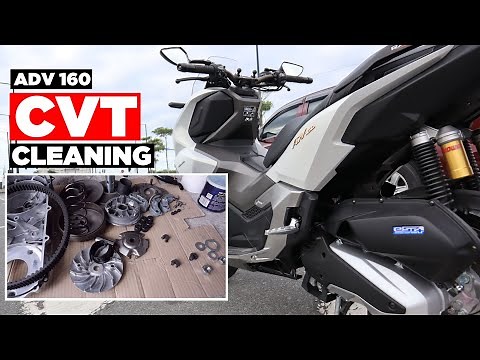 ADV 160 | CVT Cleaning Tips & Tricks