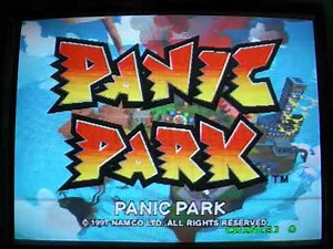 #015 Namco Panic Park attract demo arcade game