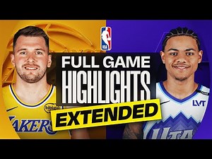EXTENDED: LAKERS at JAZZ | FULL GAME HIGHLIGHTS | November 23, 2025