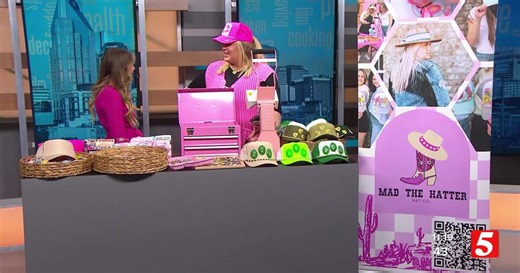 We learn how to make custom hats with Mad the Hatter!