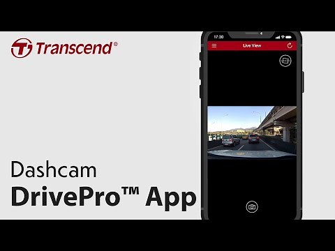 How to use Transcend DrivePro App