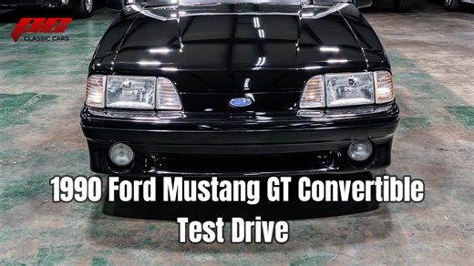 3.8K views · 34 reactions | *SOLD* 1990 Ford Mustang GT Convertible Test Drive-Triple Black-5.0-5 Speed-43K Miles See More: https://www.pcclassiccars.com/inventory | PC Classic Cars | Facebook