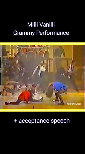 Milli Vanilli Grammy Performance & Acceptance Speech