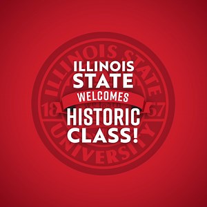 1.9K views · 141 reactions | Nothing but Redbird pride   Largest freshman class in 36 years ✨ 2 in 5 students come from underrepresented groups 﫶 1 in 3 Redbirds have a legacy connection  1,000+ admitted students with a 4.0 GPA or better | Illinois State University | Facebook