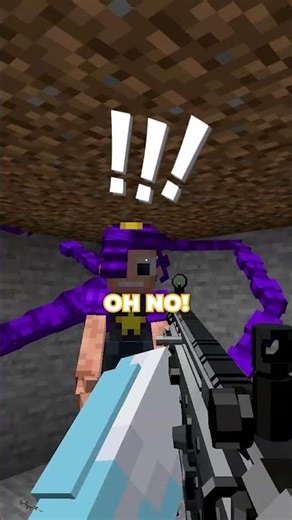 Lily Lovebraids is Hunting Me in Minecraft! #minecraft #shorts