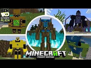 BEN - 10 Ultimate Alien Mod for Minecraft PE (100+ Aliens) || 1.20+