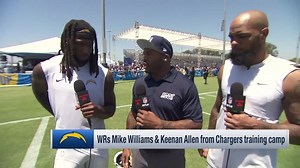 Los Angeles Chargers wide receiver Mike Williams on wide receiver Keenan Allen: He's the best route-runner in the league