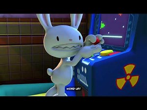 Sam and Max meeting young Sam and Max