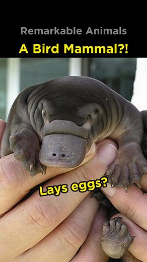 The Platypus of Eastern Australia is the Most Interesting Animal. It is found in both fresh water and estuaries. With its Duck-like bill, beaver-like tail, and otter- like feet it looks like a mix of different animals. That's because, it is. Well, sort of. Oh, and it also lays eggs! Follow Remarkable Animals. Class: Mammalia Order: Monotremata Family: Ornithorhynchidae Genus: Ornithorhynchus Species: O. anatinus Binomial name: Ornithorhynchus anatinus Keywords: duck-billed platypus, mammals, ani