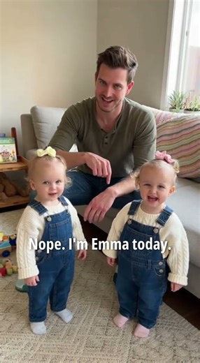Twin Trap 😂 Dad Was SO Confident… Until This Happened #baby #funny #twinmoments