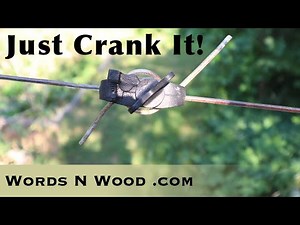 HOW TO install a clothesline winch connector (WnW #204)