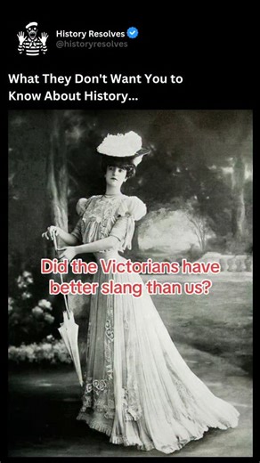 History | Ancient History on Instagram: "Slang in the Victorian era was surprisingly colorful and expressive, revealing a lively side of a society often remembered only for its strict manners and formality. People used playful and sometimes cheeky phrases to describe daily life, such as calling someone “bricky” to mean brave, or referring to a stylish woman as a “peacher.” In the bustling streets of London, working-class communities created vibrant slang like “tosher,” meaning someone who scaven