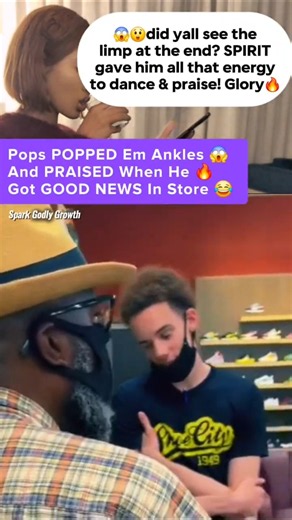 😱Pops POPPED Ankles To PRAISE🔥PRAISE GOD! Jesus Loves You
