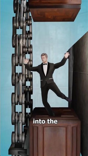 The Elevator That Never Stops 😳 (Paternoster Lift)