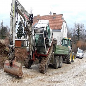 3.1M views · 99 reactions | Load The Excavator Onto The Truck | Night Monster | Facebook