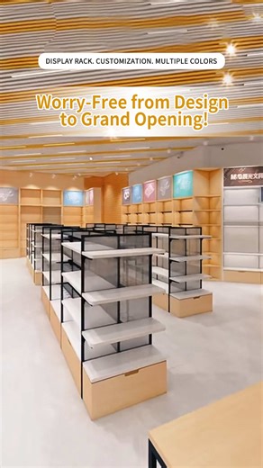 Full-Store Customization for Stationery Stores — Worry-Free from Design to Grand Opening! Tailor-made display layout plans and 3D renderings provided. 24-hour response to inquiries, 5-year warranty, and free replacement for damaged accessories. Help you open your store with ease and achieve quick profitability.#shelves #stationeryshop #storedesign #3danimation #boutique