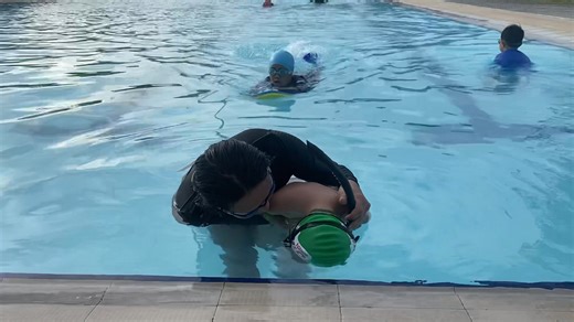6years old completed 1minute at freediving kids lesson | Coach Ervin | Facebook