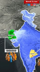 486K views · 12K reactions | #HyderabadVsHyderabad #IndiaVsPakistan #CityComparison #IndianEconomy #Hyderabad #UrbanBattle #GDPComparison #MapAnimation #IndianPride #IncredibleIndia #TrendingVideo #FacebookReels #ViralVideo | Bhavesh ka facts | Facebook