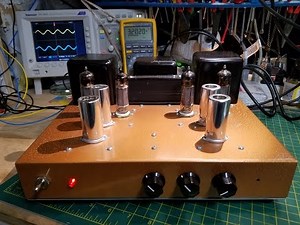 Home-built Tube Amp and Tutorial on How Output Power is rated.