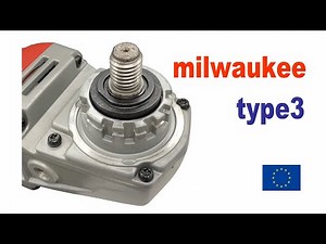 Milwaukee type3 (X Installation guide)