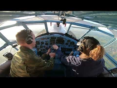 An-2 Cockpit View | Static Camera View | Full Flight