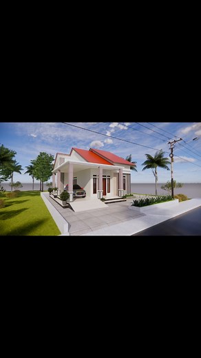 Desain Rumah Minimalis Modern 9x12 Meter - Ide Desain Rumah Yang Modern