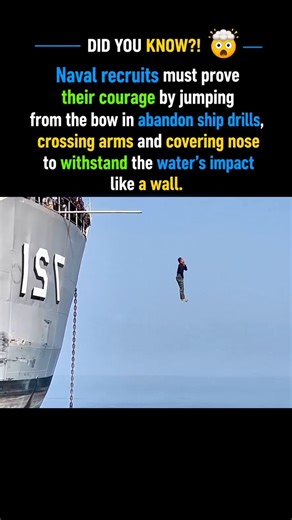 Fearless Leap from Warship 121 #shorts #usa