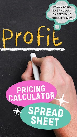 Food business owner ka ba? O may maliit na negosyo? Alamin ang tunay na halaga at kita sa bawat benta! Alamin ang tamang presyo para sa bawat produkto gamit ang aming Product Costing Spreadsheet sa halagang PHP 179 lang. 📈Hindi na kailangan ng subscription – one-time payment lang, lifetime access pa! at may kasamang video tutorial! Huwag palampasin ang Limited Offer na ito! 🔗raket.ph/joymarybaysa Drop us a message today and unlock the power to price with confidence. Start making better decisio