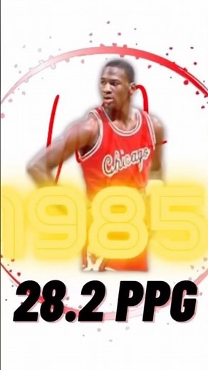 Michael Jordan’s Career PPG By Season — The Numbers That Prove He’s The GOAT 🐐