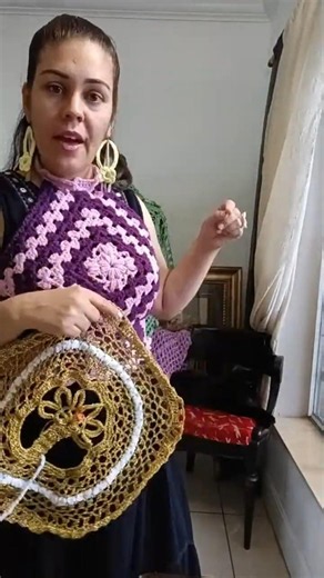 Subscribe!,💖Live at the Atelier Crochet YouTube. New Design #crochet#cardigan#grannysquare#diy #new