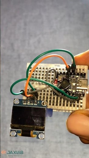 I Built a Wireless Arcade Game Using Two ESP32-C3s! 🎮🤖 #devboard #espressif #espressifsystems