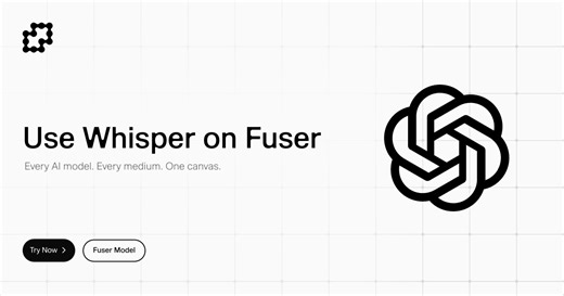 Whisper by OpenAI on Fuser
