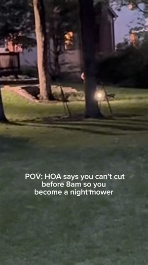 When your neighbor adds a headlight to their mower... it’s no longer lawn care. It’s a lifestyle. | Scotts Lawn Care