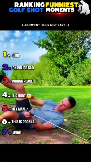 Golf Shot Fails 🥴