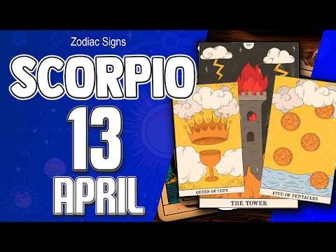 ❤️ 𝐓𝐇𝐈𝐒 𝐏𝐄𝐑𝐒𝐎𝐍 𝐖𝐈𝐋𝐋 𝐂𝐎𝐌𝐄 𝐈𝐍𝐓𝐎 𝐘𝐎𝐔𝐑 𝐋𝐈𝐅𝐄 😍 scorpio♏ HOROSCOPE FOR TODAY APRIL 13 2026🔮HOROSCOPE DAILY