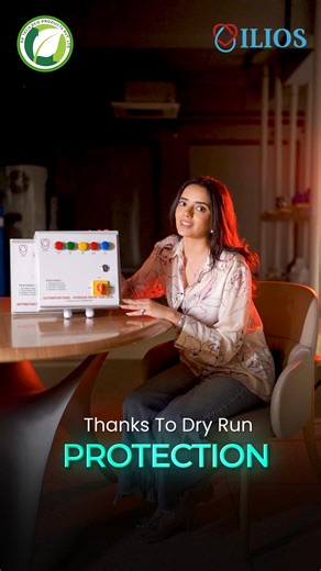 Tired of water tank overflow, pump damage, and wasted water? The ILIOS Overhead Tank Panel automates your water pump, protects it from voltage issues, and keeps water levels perfect. Just smart, safe, worry-free water management for your home. #SmartWaterManagement #ILIOSSolutions #NoWaterWastage #HomeAutomation #watertankcontrol | KK Tech Eco Products Pvt. Ltd.