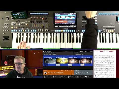 #173 YES SIR I CAN BOOGIE - Baccara Cover von Helmut Eder live am Yamaha Genos