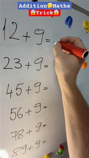 Addition Mathe Trick 😱🔥🤔 #maths #mathematica #matematika #math #tricks