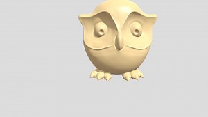 Clay Owl - Download Free 3D model by HipDaMaster