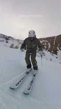 How to ski parallel on steep slopes