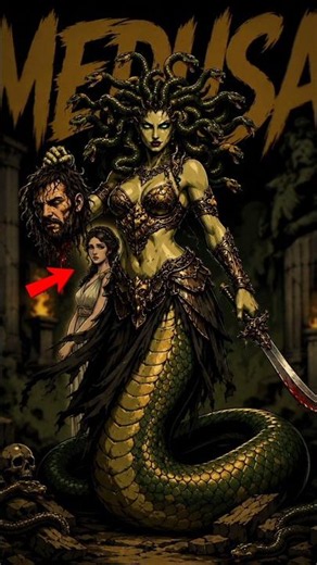 The Story of Medusa in Hindi 😱