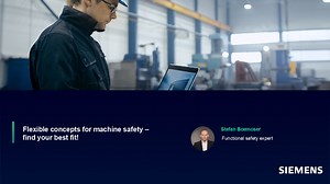 Webinar - Flexible concepts for machine safety - find your best fit!