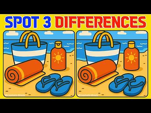 Exciting Find the Difference Games to Train Your Brain