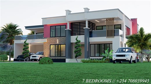 7 BEDROOM HOME DESIGN ! 254 708039945 | A HOUSE DESIGNS