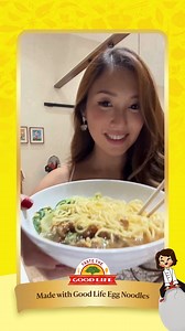 883 reactions · 20 shares | Mga Ka-Goodies! Try out May Estrada Dy's Beef Pares Mami dish, but make it EGGStra healthy and EGGStra Linamnam with Good Life Egg Noodles! ​ Watch the full video and see how she makes a hearty, comforting dish na may sarap ng Good Life Egg Noodles right at home. Order here ​ Shopee: bit.ly/GLENonShopee ​ Lazada: bit.ly/GLENonLazada ​ TikTok Shop: bit.ly/GLENonTikTokShop | Good Life Kitchen Club | Facebook