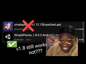 Trying SimplePlanes v1.8 with FreeCam mod on Android 12